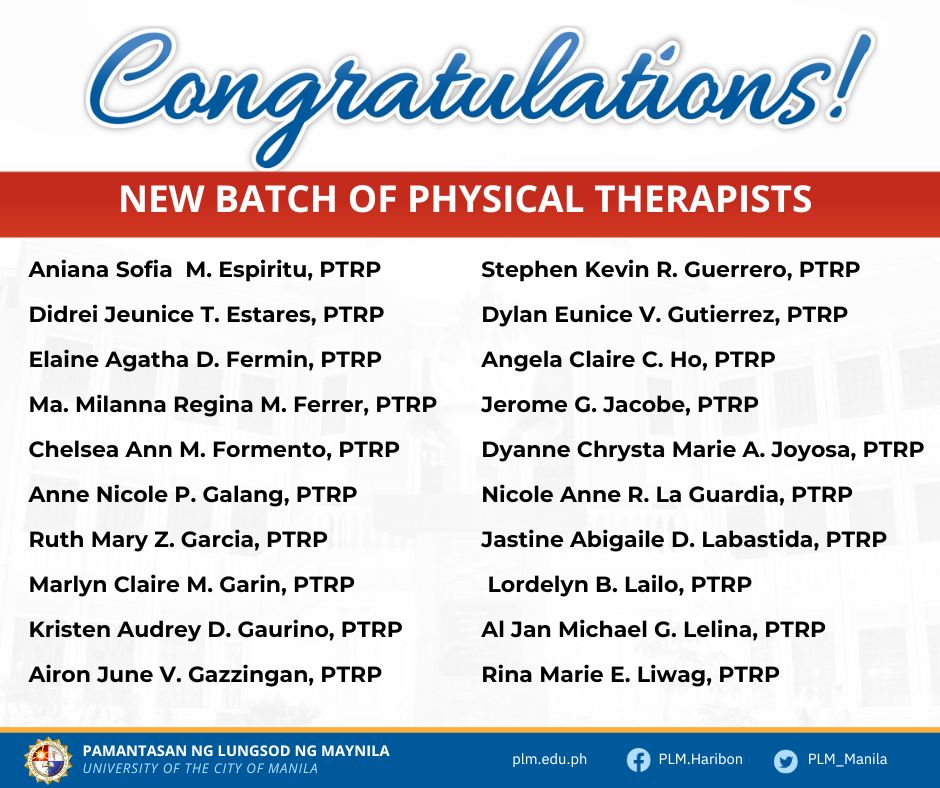dec 2023 physical therapy batch 3