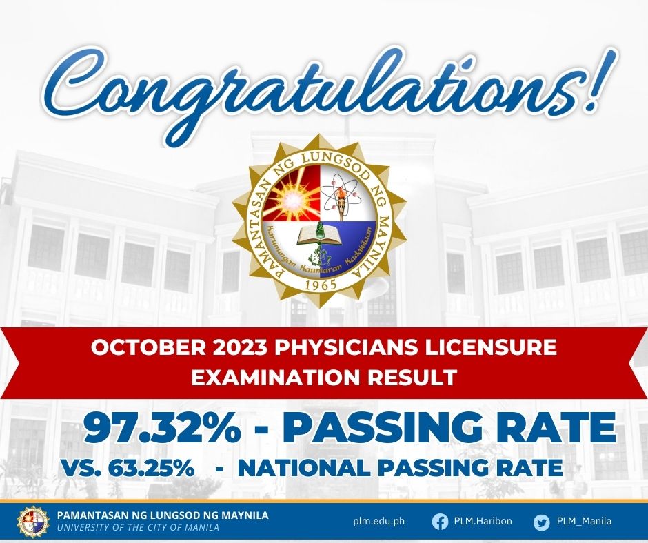 Congratulations to the new batch of PLM doctors!