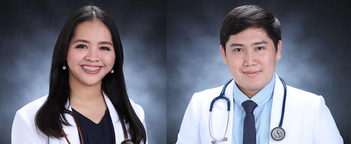 Two PLM graduates placed 7th in 2020 Physician board exam: Dr. Czarina Angelli Anastacio and Dr. Ernest Paul Calasanz.