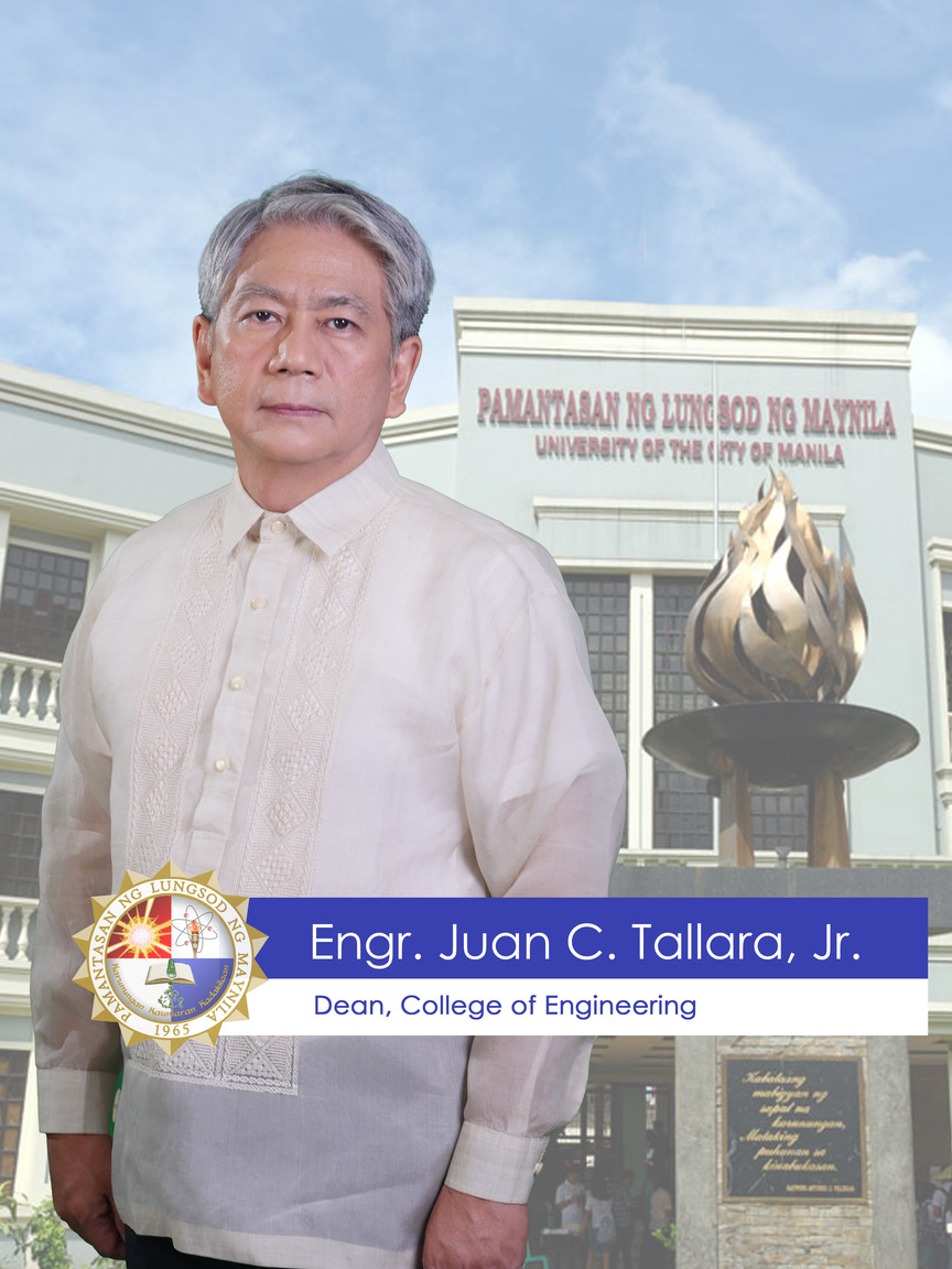 CoE Dean Engr. Juan C. Tallara, Jr.