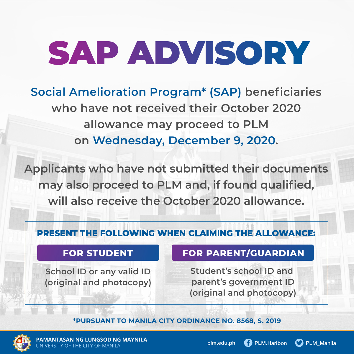 SAP advisory for PLM students