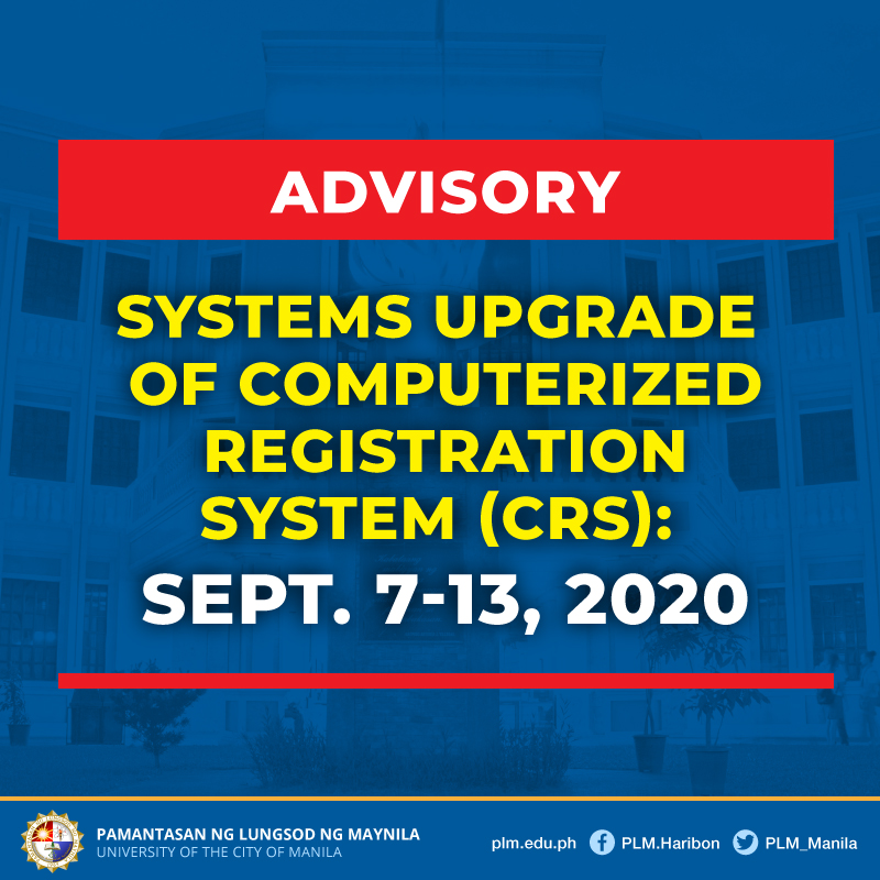 Systems upgrade of Computerized Registration System