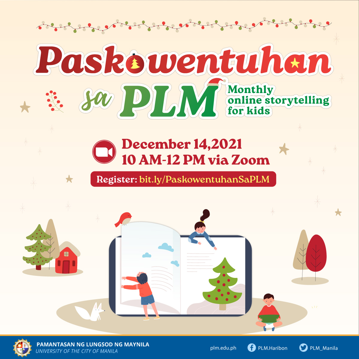 Join Paskowentuhan sa PLM on Dec. 14, 10 AM