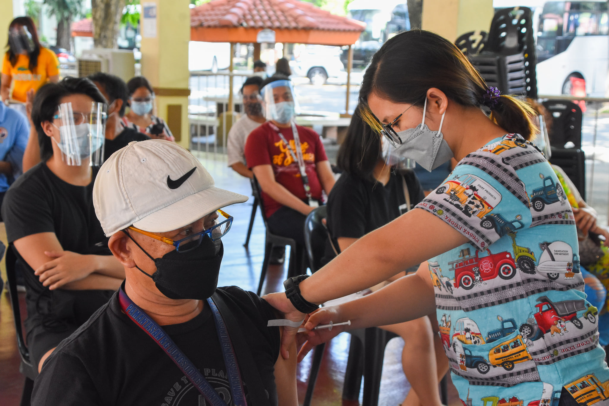 PLM employees, dependents receive COVID-19 vaccines