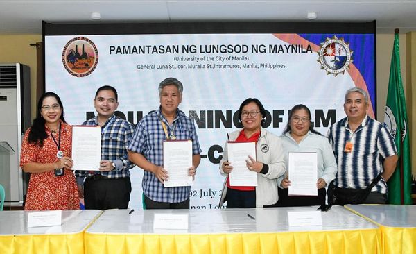 Ceremonial Signing of the Memorandum of Understanding by and between  Pamantasan ng Lungsod ng Maynila (PLM) and Philippine Institute of Chemical Engineers (PIChE-CAMANAVA)
