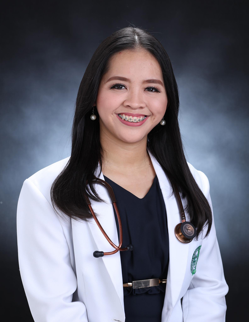 Dr. Czarina Angelli Anastacio, 7th placer in the 2020 Physician Licensure Exam