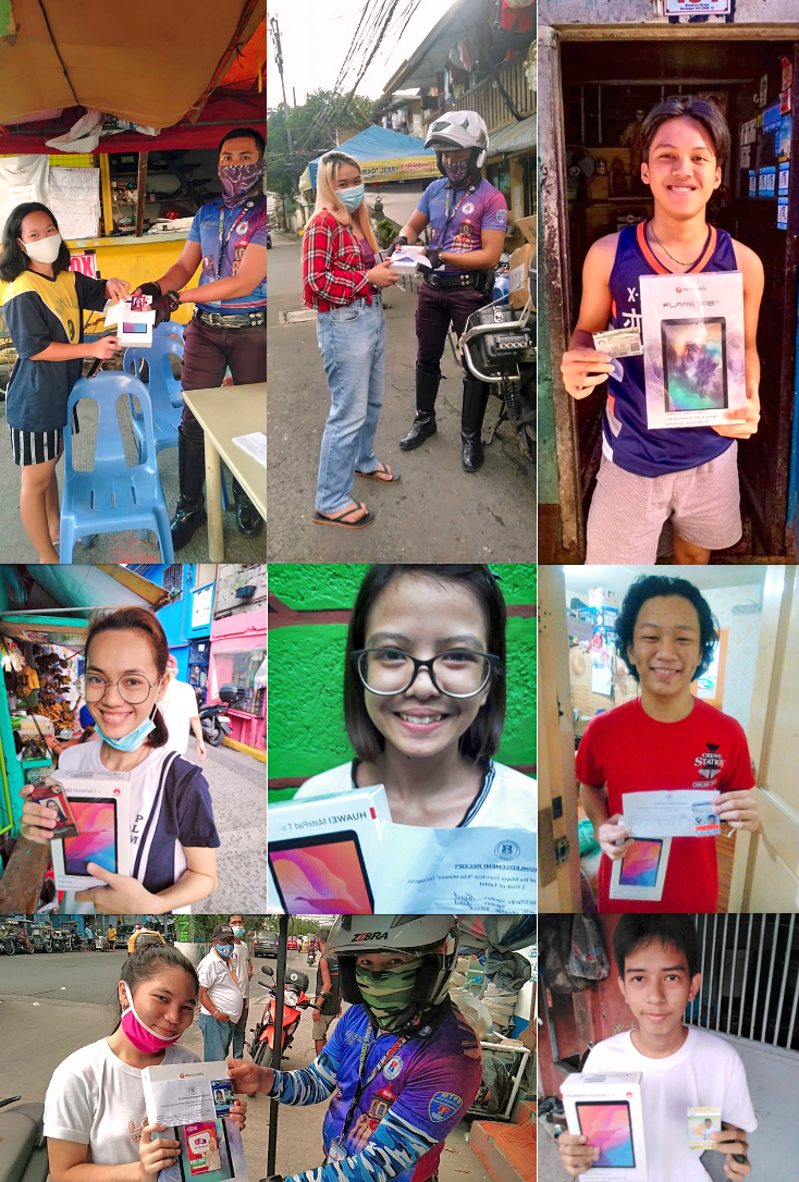 284 PLM students receive tablets from the City of Manila